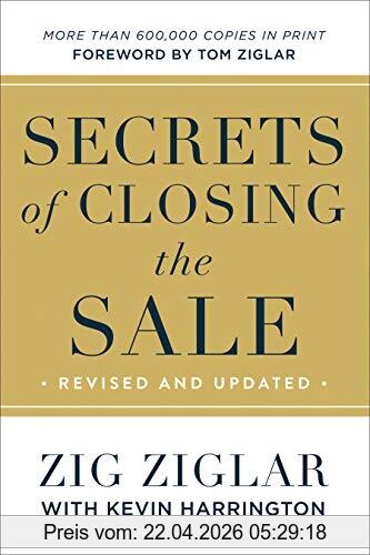 Zig Ziglar Secrets Of Closing The Sale
