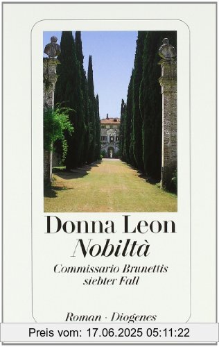 Binding : Taschenbuch, Edition : 22., Aufl., Label : Diogenes Verlag, Publisher : Diogenes Verlag, NumberOfItems : 1, medium : Taschenbuch, numberOfPages : 300, publicationDate : 2001-02-01, authors : Donna Leon, translators : Monika Elwenspoek, languages : german, ISBN : 3257232608