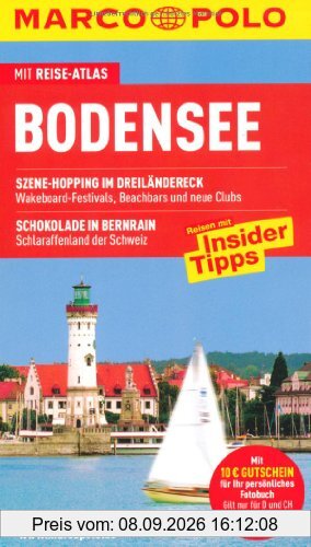 MARCO POLO Reiseführer Bodensee: Reisen mit Insider Tipps - Mit Reiseatlas