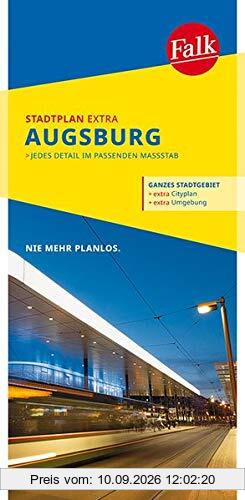Falk Stadtplan Extra Standardfaltung Augsburg 1:20 000 (Falk Stadtplan Extra Standardfaltung - Deutschland)