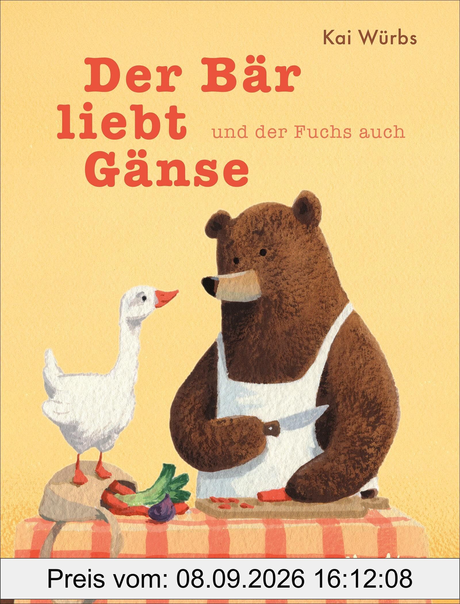 Der Bär liebt Gänse und der Fuchs auch