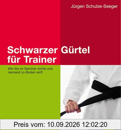 Schwarzer Gürtel für Trainer: Wie Sie im Seminar nichts und niemand zu Boden wirft