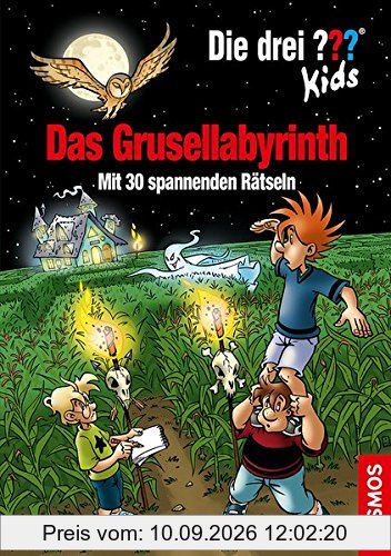 Die drei ??? Kids, Das Grusellabyrinth: 30 spannende Rätsel