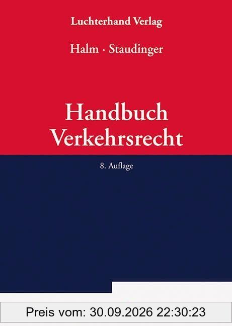 Handbuch Verkehrsrecht