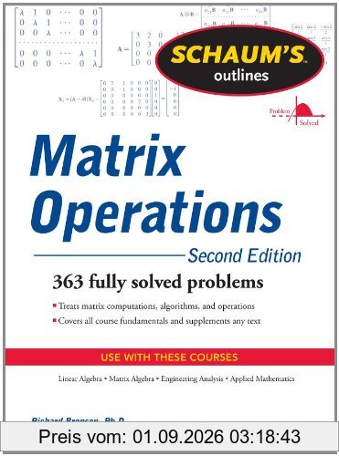 Shaum's Outlines of Matrix Operations (Schaum's Outlines)