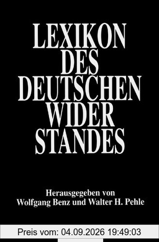 Lexikon des deutschen Widerstandes
