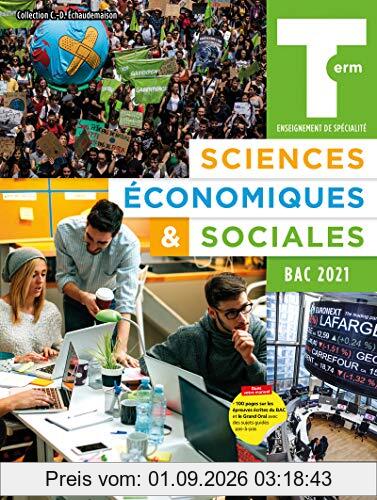 Sciences économiques & sociales terminale, enseignement de spécialité : bac 2021