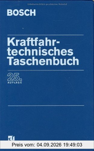 Kraftfahrtechnisches Taschenbuch