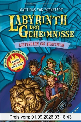 Labyrinth der Geheimnisse 1: Achterbahn ins Abenteuer