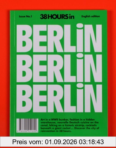38HOURS in Berlin: Behind the scene. A modern city guide that presents and curates each city from the local perspective.