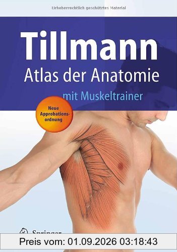Paket Anatomie-Atlas, Anatomie, Springer-Lexikon: Atlas der Anatomie des Menschen: mit Muskeltrainer (Springer-Lehrbuch)