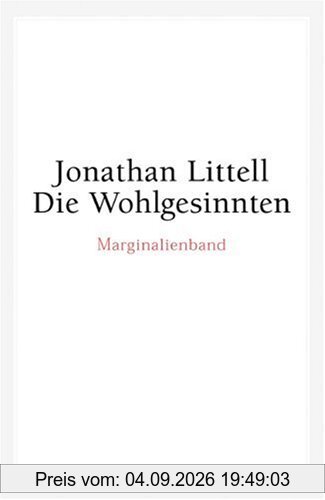 Die Wohlgesinnten ,Marginalienband