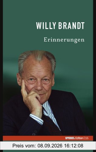 Erinnerungen. SPIEGEL-Edition Band 15