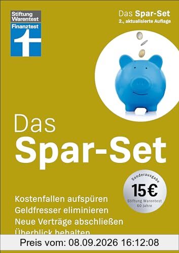 Das Spar-Set – in vier Schritten zum Sparerfolg, mit selbstrechnendem Haushaltsbuch: Kostenfallen aufspüren, Geldfresser eliminieren, neue Verträge abschließen, Überblick behalten