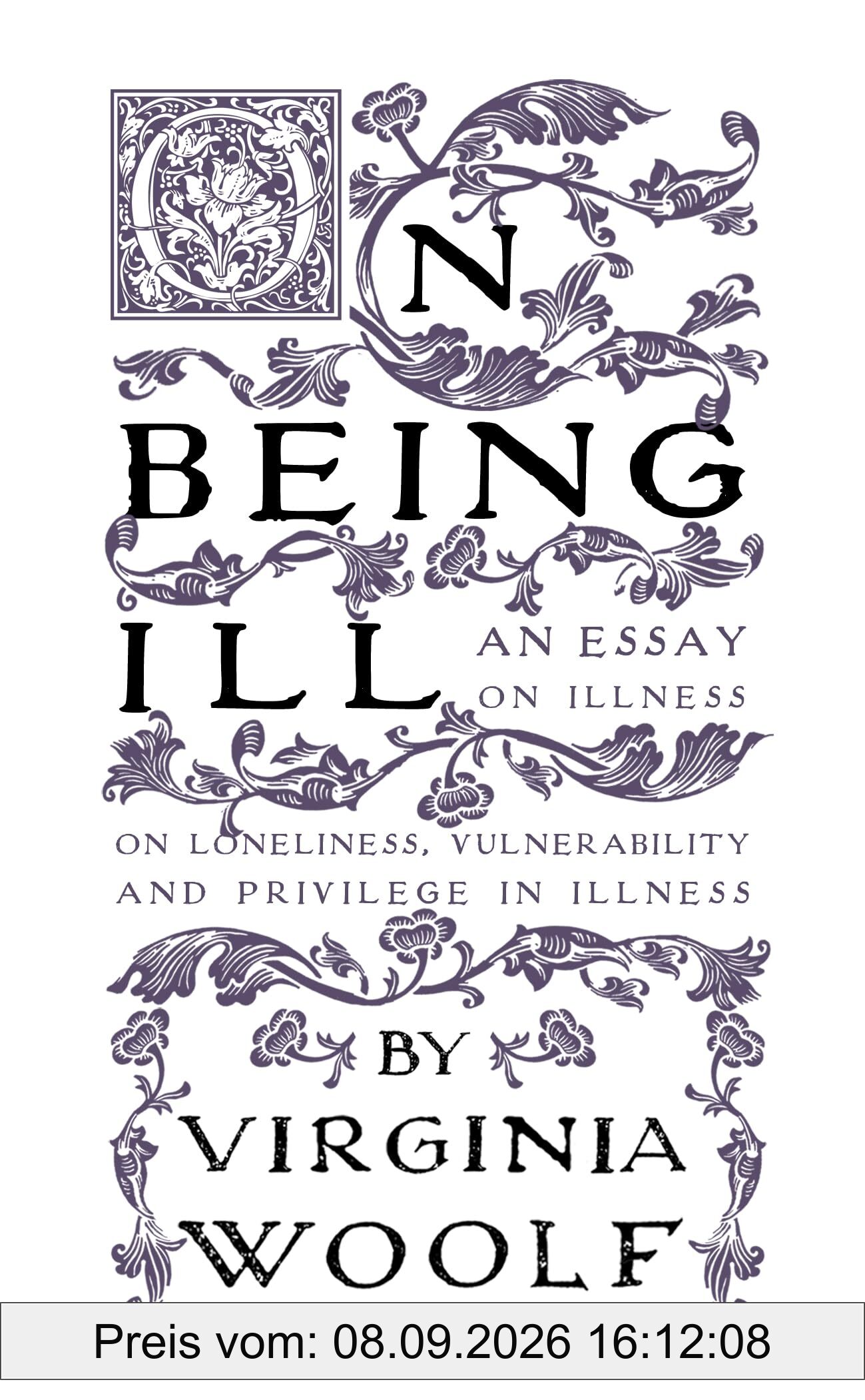 On Being Ill