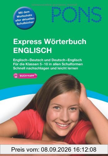 PONS Express Wörterbuch Englisch: Englisch-Deutsch/Deutsch-Englisch