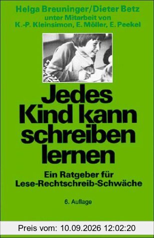 Jedes Kind kann schreiben lernen (Beltz Grüne Reihe)