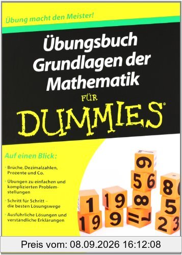 Übungsbuch Grundlagen der Mathematik für Dummies (Fur Dummies)