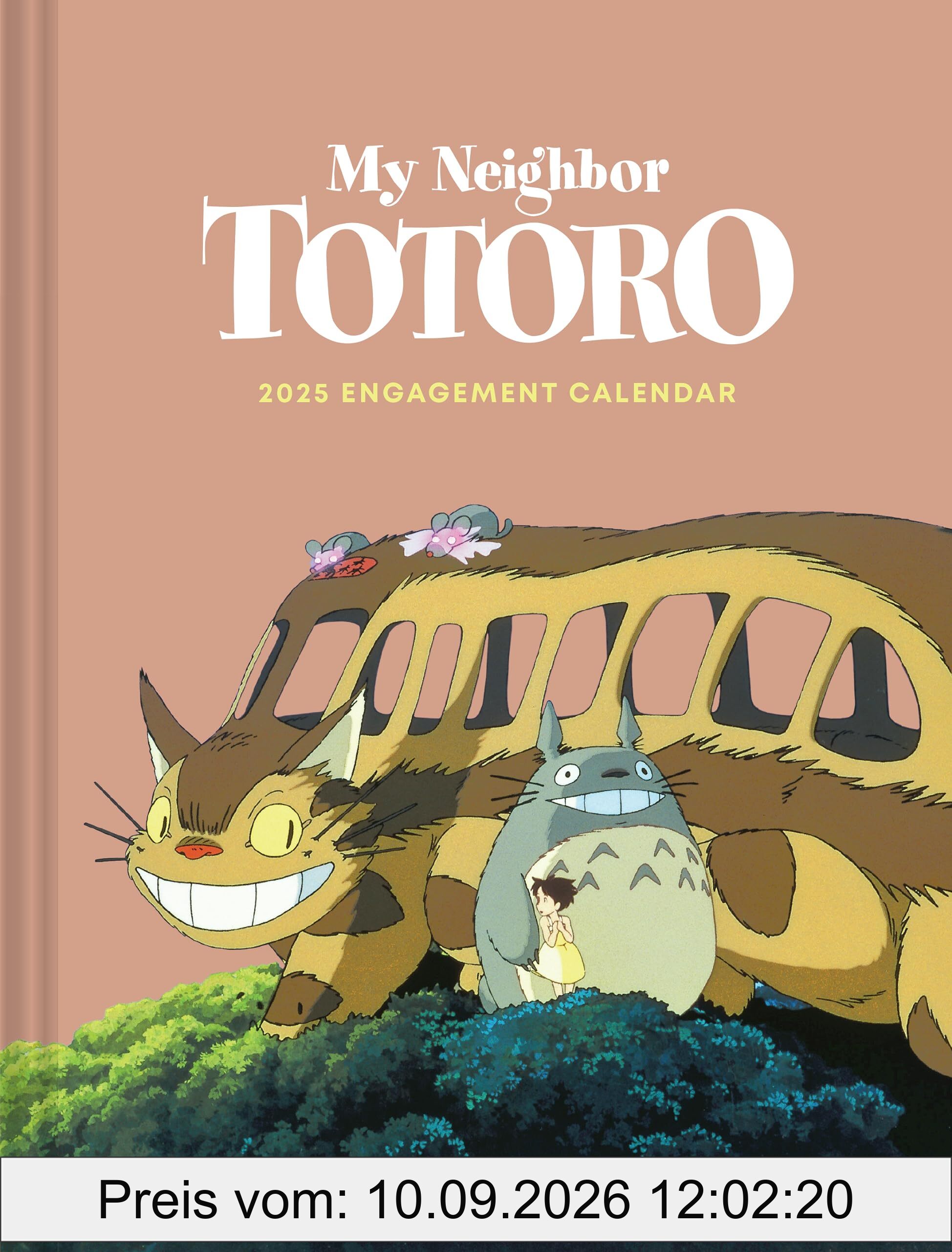 Studio Ghibli My Neighbor Totoro 2025 Engagement Calendar: 2025 Weekly Planner