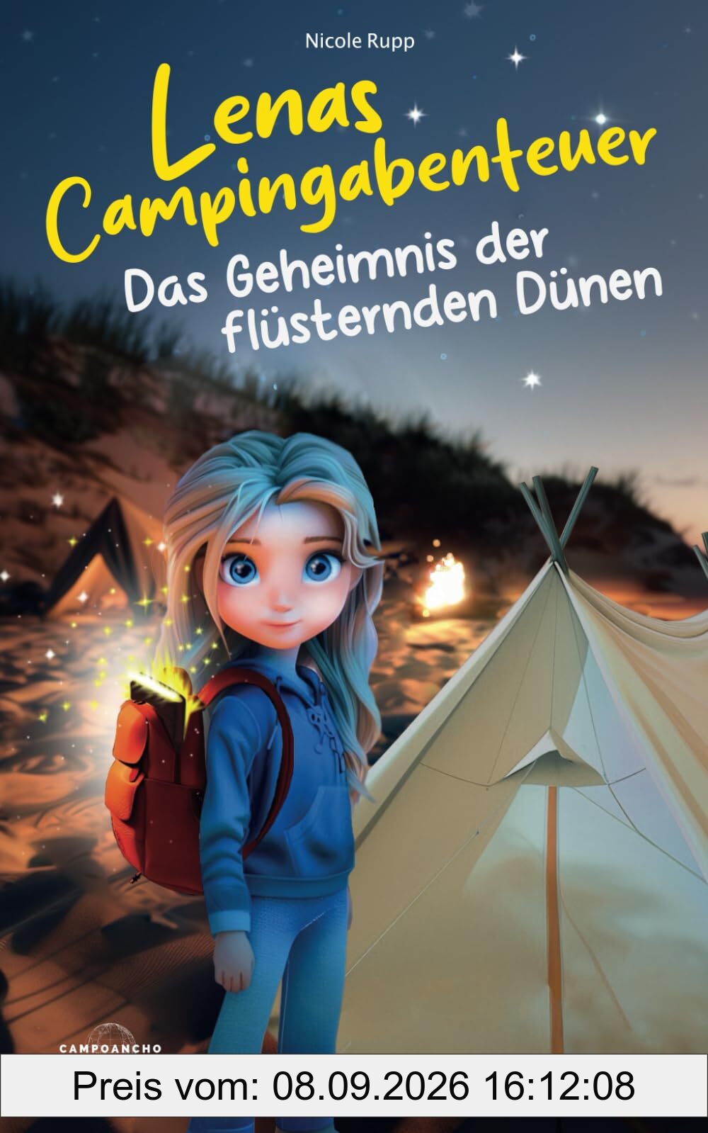 Lenas Campingabenteuer - Das Geheimnis der flüsternden Dünen: Der ideale Begleiter für gemeinsame Lesezeit - Eine Feriengeschichte in 16 Kapiteln für Kinder ab 8 Jahren