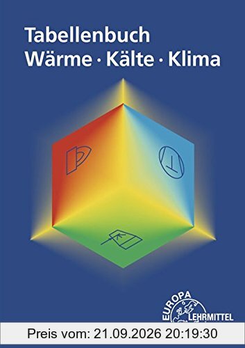 Tabellenbuch Wärme - Kälte - Klima