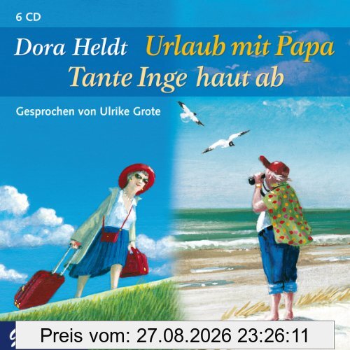 Hörbuch-Box Dora Heldt - Urlaub mit Papa - Tante Inge haut ab