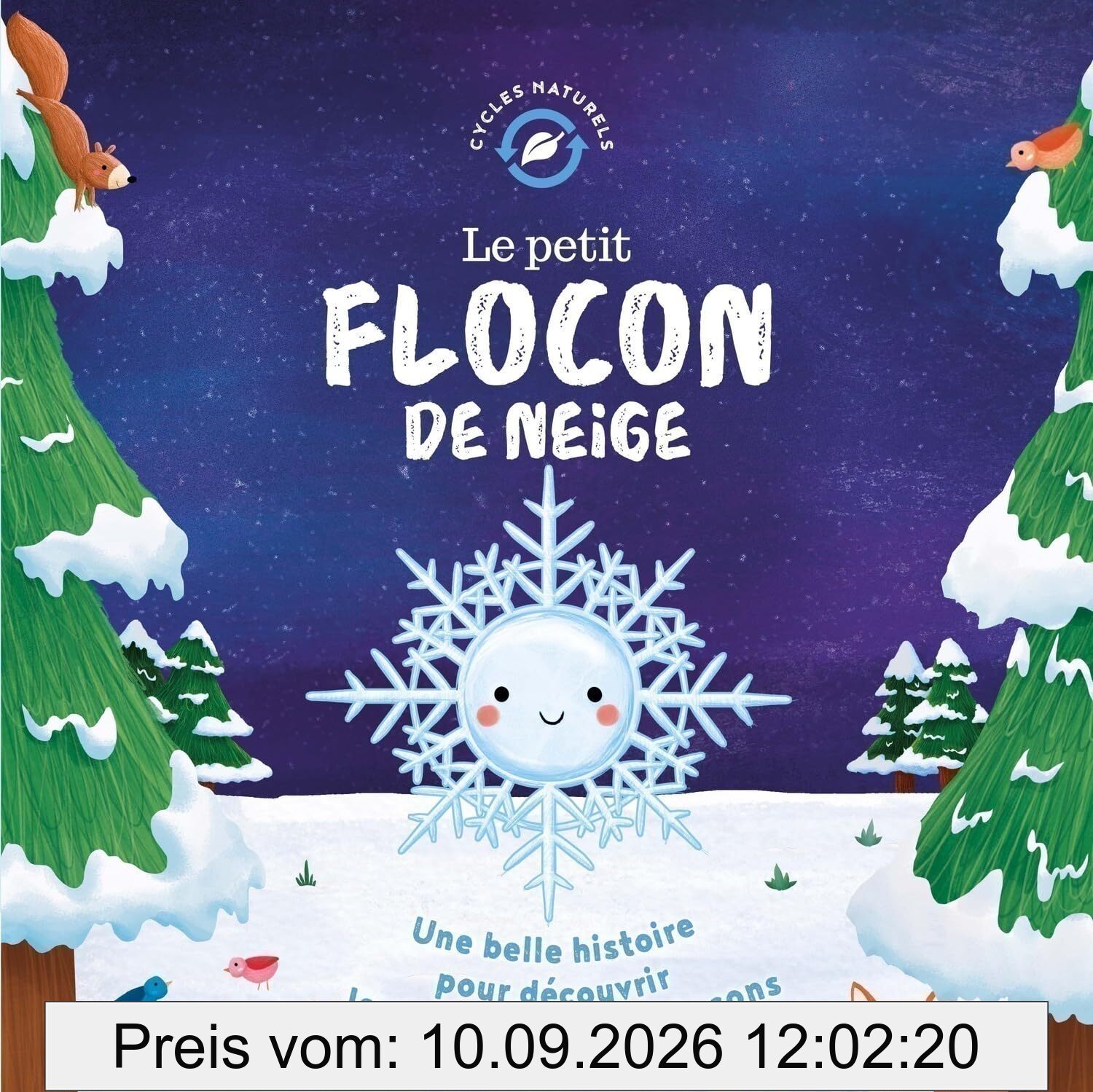 Le petit flocon de neige : une belle histoire pour découvrir le cycle naturel des flocons
