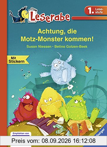 Achtung, die Motz-Monster kommen! (Leserabe - 1. Lesestufe)