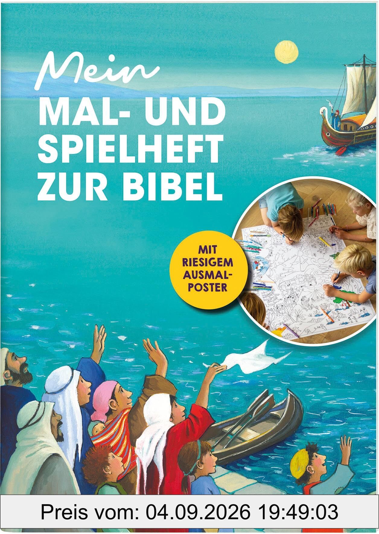 Mein Mal- und Spielheft zur Bibel