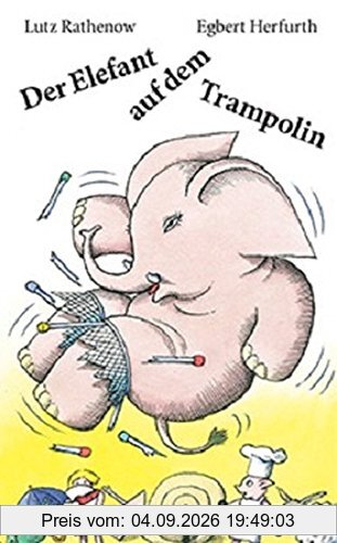 Der Elefant auf dem Trampolin