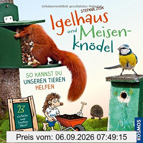 Igelhaus und Meisenknödel: So kannst du unseren Tieren helfen