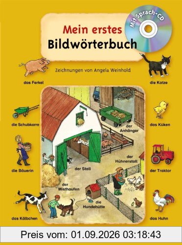 Mein erstes Bildwörterbuch, mit Sprach-CD