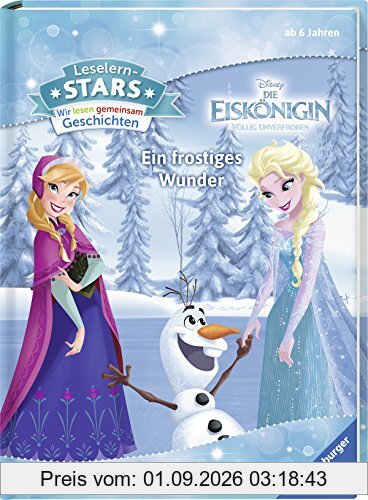 Leselernstars Wir lesen gemeinsam Geschichten: Disney Die Eiskönigin Ein frostiges Wunder