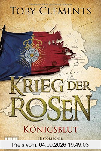 Krieg der Rosen: Königsblut: Historischer Roman (Kingmaker, Band 2)