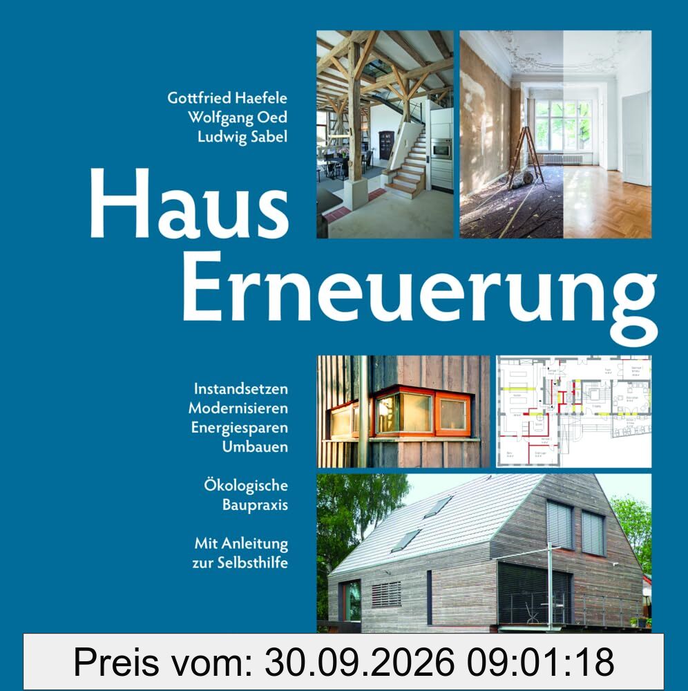 Hauserneuerung: Instandsetzen. Modernisieren. Energiesparen. Umbauen.
