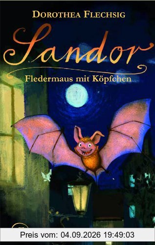 Sandor 01. Fledermaus mit Köpfchen