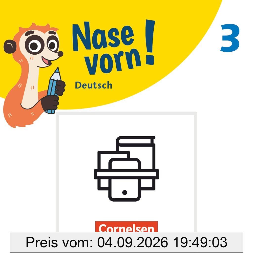 Nase vorn! - Deutsch - Übungshefte - 3. Schuljahr: Basiskompetenzen Deutsch - Lesekompetenzen und -strategien trainieren in Klasse 3 - 2 Übungshefte mit Lösungen im Paket