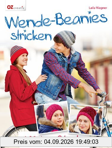Wende-Beanies stricken: 1 Mütze - 2 Looks