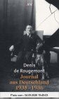 Journal aus Deutschland 1935-1936