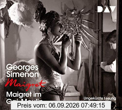 Maigret im Gai-Moulin: 10. Fall. Ungekürzte Lesung mit Walter Kreye (4 CDs) (Georges Simenon)