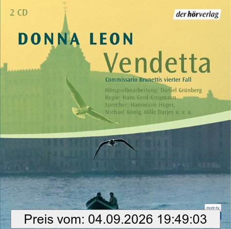Vendetta. Audiobook. 2 CDs. . Commissario Brunettis vierter Fall