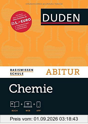 Basiswissen Schule - Chemie Abitur: Das Standardwerk für Abiturienten