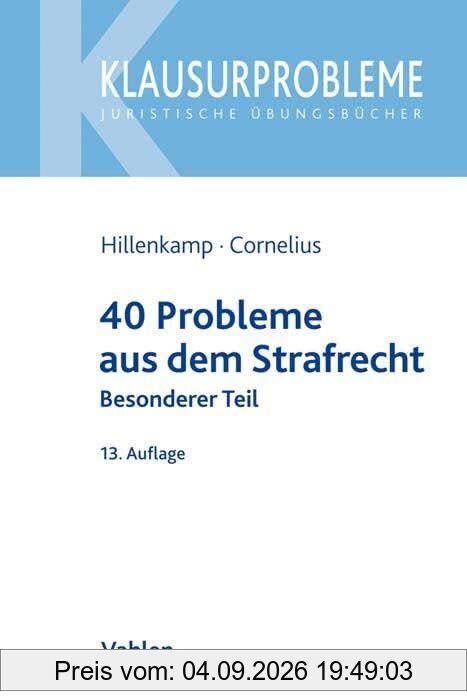 40 Probleme aus dem Strafrecht