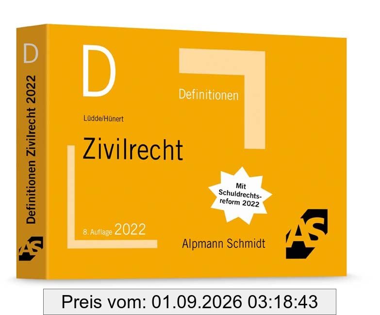 Definitionen Zivilrecht