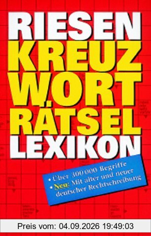 Riesen- Kreuzworträtsel- Lexikon
