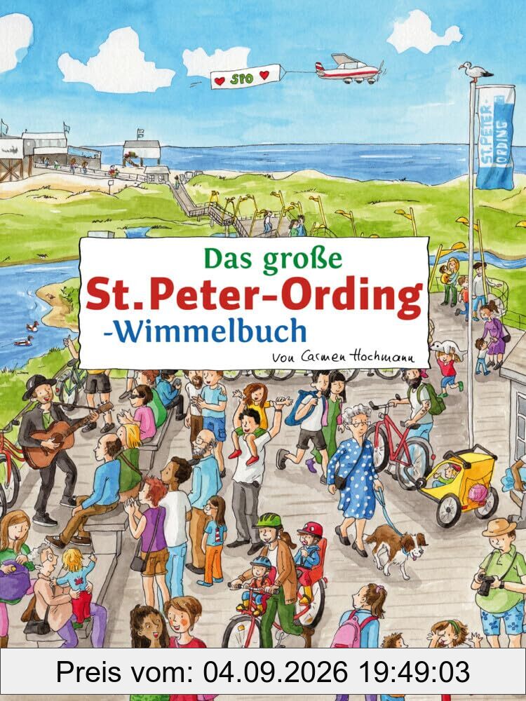 Das große ST. PETER-ORDING-Wimmelbuch (Städte-Wimmelbücher)