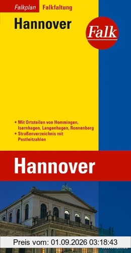 Falkplan Falk-Faltung Hannover