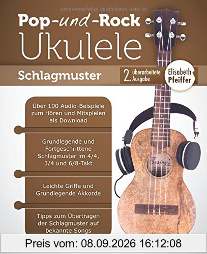 Pop- und Rock-Ukulele: Band I: Schlagmuster