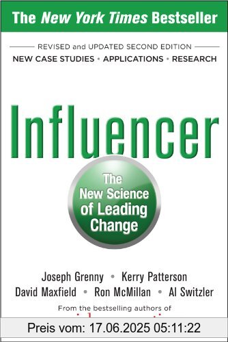 Binding : Taschenbuch, Edition : 2 Rev ed., Label : Mcgraw-Hill Education - Europe, Publisher : Mcgraw-Hill Education - Europe, NumberOfItems : 1, PackageQuantity : 1, medium : Taschenbuch, numberOfPages : 336, publicationDate : 2013-06-01, authors : Joseph Grenny, Kerry Patterson, David Maxfield, Ron McMillan, Al Switzler, languages : english, ISBN : 0071808868