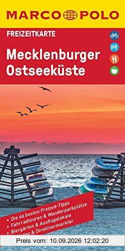MARCO POLO Freizeitkarte Deutschland Blatt 03 Mecklenburger Ostseeküste: 1:100 000